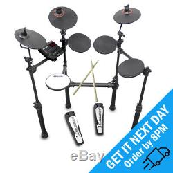 Carlsbro CSD100 R 7 Piece Electronic Drum Kit Silent USB Digital Drum Machine