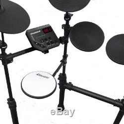 Carlsbro CSD100 R 7 Piece Electronic Drum Kit Silent USB Digital Drum Machine