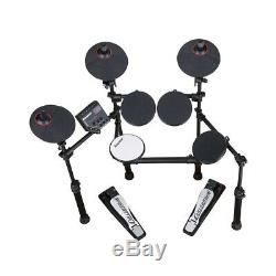 Carlsbro CSD100 R 7 Piece Electronic Drum Kit Silent USB Digital Drum Machine