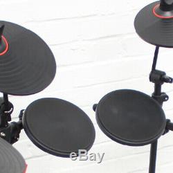 Carlsbro CSD100 R 7 Piece Electronic Drum Kit Silent USB Digital Drum Machine