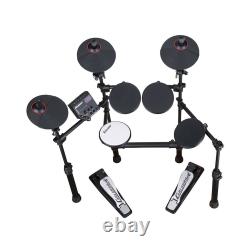 Carlsbro CSD100 R Kids Electronic Drum Kit 7 Piece Set with Sticks