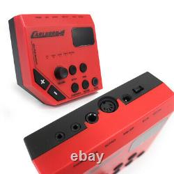 Carlsbro CSD100 R-PLUS 7-Piece Electric Drum Kit USB MIDI Headphones Drum Stool