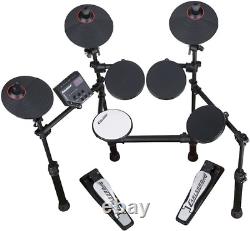 Carlsbro CSD100 R Plus Electronic Drum Kit with Stool & Headphones Compact Set
