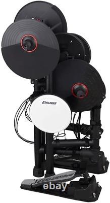 Carlsbro CSD100 R Plus Electronic Drum Kit with Stool & Headphones Compact Set