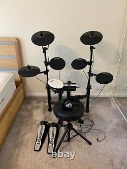 Carlsbro CSD120 5 Piece Electronic Drum Kit With Headphones, Stool & Drumsticks
