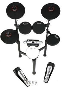 Carlsbro CSD120 Electronic Drum Kit 8 Piece Digital Set Compact Foldable NEW