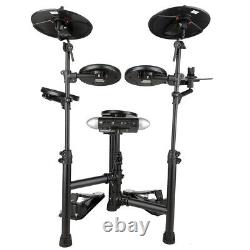 Carlsbro CSD120 Electronic Drum Kit with Headphones Stool and Drumsticks NEW