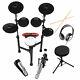 Carlsbro Csd130r Electronic Drum Kit 8 Piece Set With Stool & Headphones