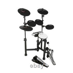 Carlsbro CSD130 Compact Electric Drum Kit 5 Piece USB Digital Drums Foldable