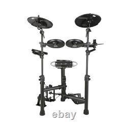 Carlsbro CSD130 Compact Electric Drum Kit 5 Piece USB Digital Drums Foldable