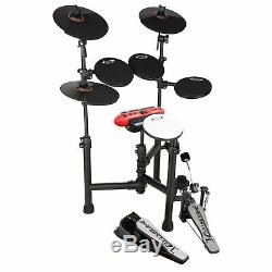 Carlsbro CSD130 Digital Electronic Silent Portable Drum Kit 8 Piece USB Midi Set