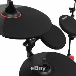 Carlsbro CSD130 Digital Electronic Silent Portable Drum Kit 8 Piece USB Midi Set