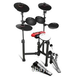 Carlsbro CSD130 R+ Electronic Drum Kit with Stool, Headphones & Tablet Holder