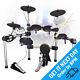 Carlsbro Csd210 Digital Electronic Silent Portable Drum Kit 8 Piece Usb Midi Set