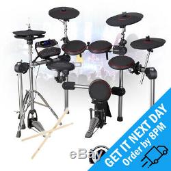 Carlsbro CSD310 Digital Electronic Silent Portable Drum Kit 9 Piece USB Midi Set