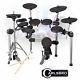 Carlsbro Csd310 Large Electronic Drum Kit 5 Piece Usb Midi Digital Pad Set