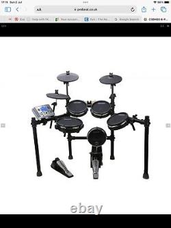 Carlsbro CSD400 8-piece Electronic Drum Kit with Coolmusic DM20 monitor