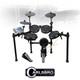 Carlsbro Csd400 Mesh Drum Kit 8-piece Electronic Drum Set With Quiet Pads