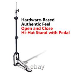 Carlsbro CSD45M 9 Piece Mesh Head Electronic Drum Kit with Open/Close Hi-Hat