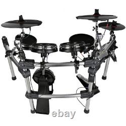 Carlsbro CSD500 Electric Drum Set with Quiet Mesh Electronic Pads, USB MIDI