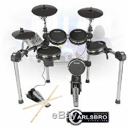 Carlsbro CSD500 Electronic MESH Drum Kit 5 Piece Foldable USB MIDI Digital Set