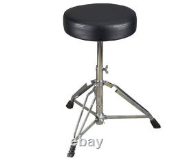 Carlsbro CSD600 9-Piece Electronic Mesh Drum Kit with Headphones, Stool and Stic