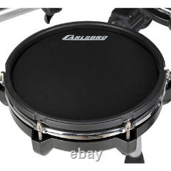 Carlsbro CSD600 9 Piece MESH Head Electronic Drum Kit with EDA50 Monitor & Stool
