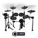 Carlsbro Csd 600 Electronic Drum Kit 9 Piece Digital Set Mesh Head Pads Usb Midi