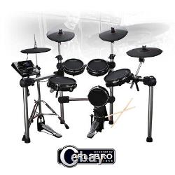 Carlsbro CSD 600 Electronic Drum Kit 9 Piece Digital Set MESH Head Pads USB MIDI