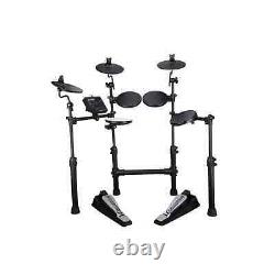 Carlsbro CS D100 Bundle 7-Piece Electronic Drum Kit with Drum Stool & Headphones