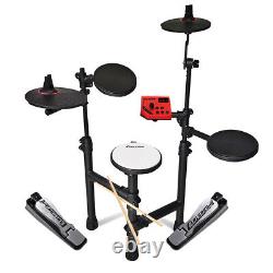 Carlsbro Club100 Beginner Electronic Drum Kit 5 Piece Set for Learners