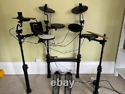 Carlsbro Csd100 R Electronic Drum Kit 7 Piece Digital Set Compact Foldable