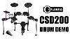 Carlsbro Csd200 Electronic Drum Kit Gear Demo