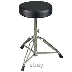 Carlsbro Drum Kit, Electronic 9-Piece with Headphones, Stool and Sticks, CSD600