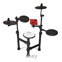 Carlsbro Jazz Style Electronic Drum Kit with Stool, Headphones & Tablet Holder