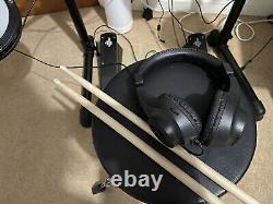 DED-80 Portable Modular Electronic Drum Kit + Throne Headphones