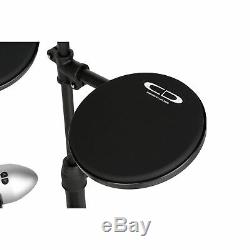 Digital Drum Kit Electronic Electric Pads, Practice Sticks, Headphones & Stool