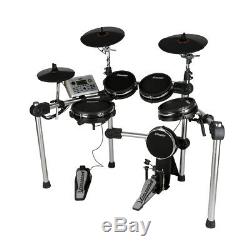 Digital Drum Kit MESH Electronic Set with Practice Sticks, Headphones and Stool