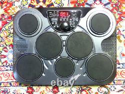 Digital Drum Pads Kit with Pedals, Power Supply and Sticks. Very Good Condition