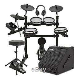 Digital Drums 420X Mesh Electronic Drum Kit and 30W Amp Pack