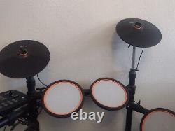 Donner DED-100 Electric Drum Kit- Full Size Stool, Sticks & Headphones Inc