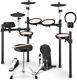 Donner Ded-100 Electric Drum Kit For Adults, Electronic Drums Beginner Full Size