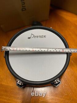 Donner DED-200 Electric Drum Nitro Mesh Kit 8 Piece Electronic Drum Set Mesh