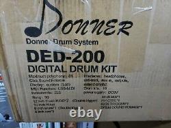 Donner DED-200 Electric Drum Set Electronic Kit