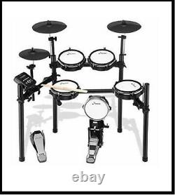 Donner DED-200 Electric Drum Set Electronic Kit With 5 Drums 3 Cymbals, Electric