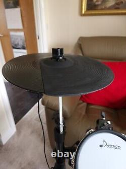 Donner DED-200 Electronic Drum Kit. 5 Piece With Bass Drum
