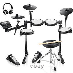 Donner DED-200 LITE Electric Drum Kit Quiet Mesh Pad 450 Sound 31 Drum Kit