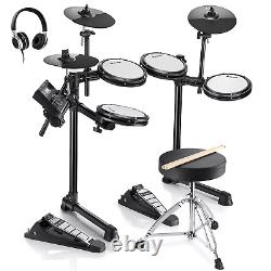 Donner DED-200 LITE Electric Drum Kit Quiet Mesh Pad 450 Sound 31 Drum Kit
