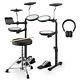 Donner Ded-70 Kids Electric Drum Set 4 Mesh Pads 68 Sounds Refurbished
