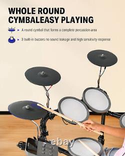 Donner DED-70 Kids Electric Drum Set 4 Mesh Pads 68 Sounds Refurbished